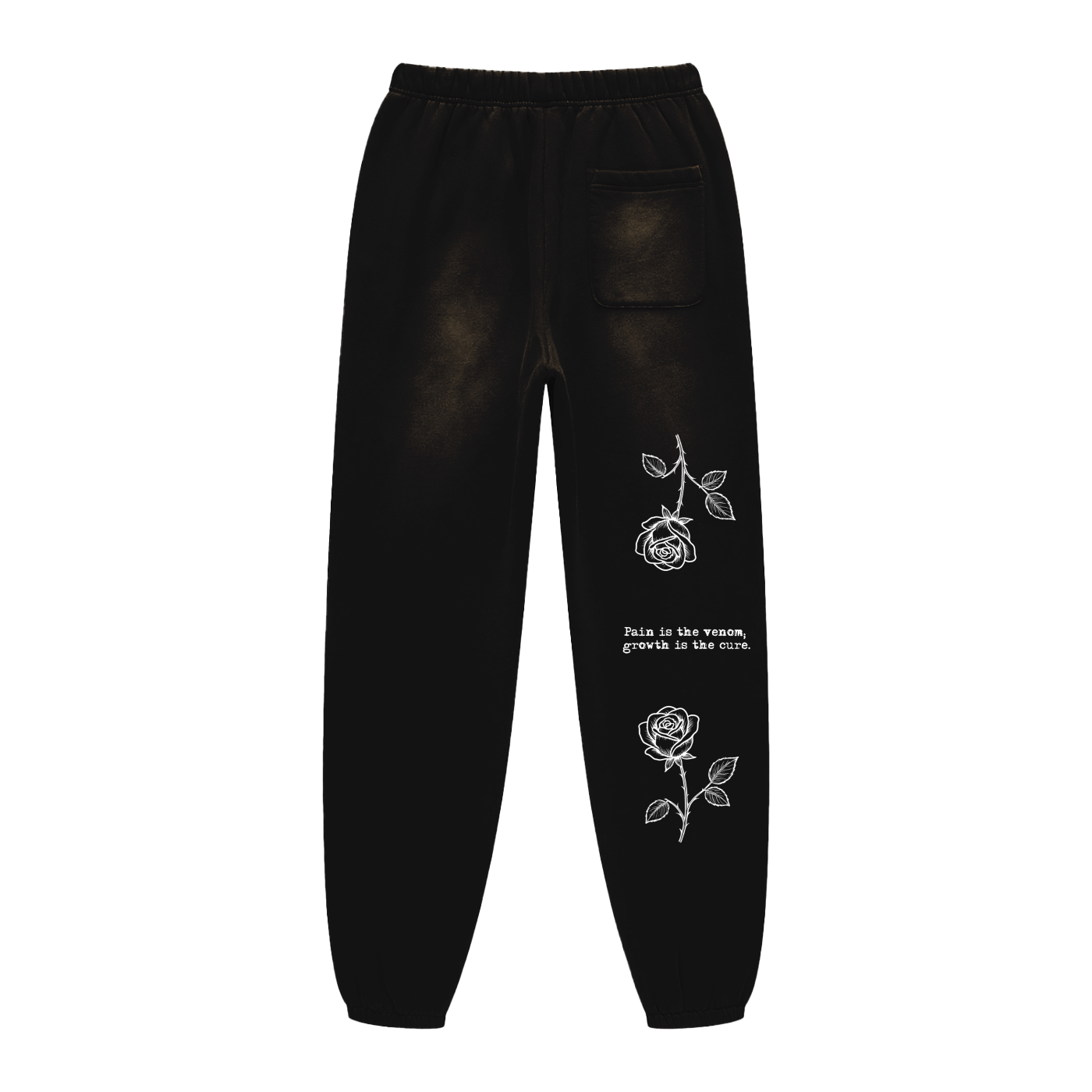 Where Venom Blooms Fleece Sweatpants