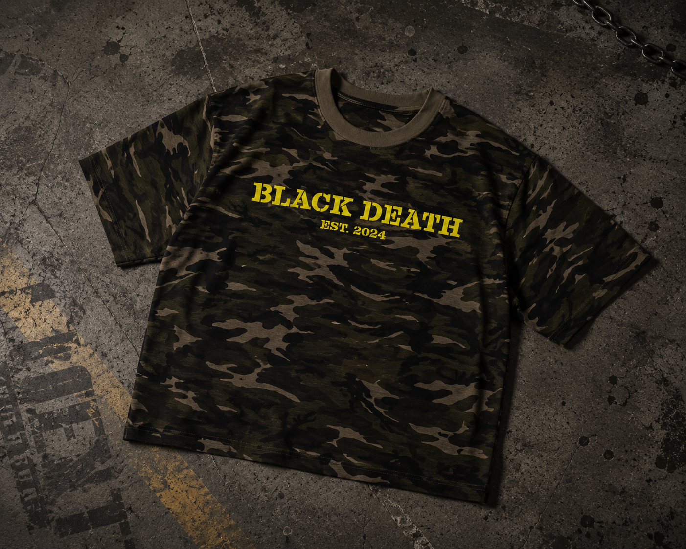 VALOR UNIT Camo Cropped T-Shirt