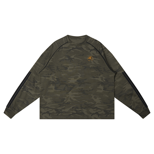PATRIOT Camo Loose Long Sleeve T-Shirt