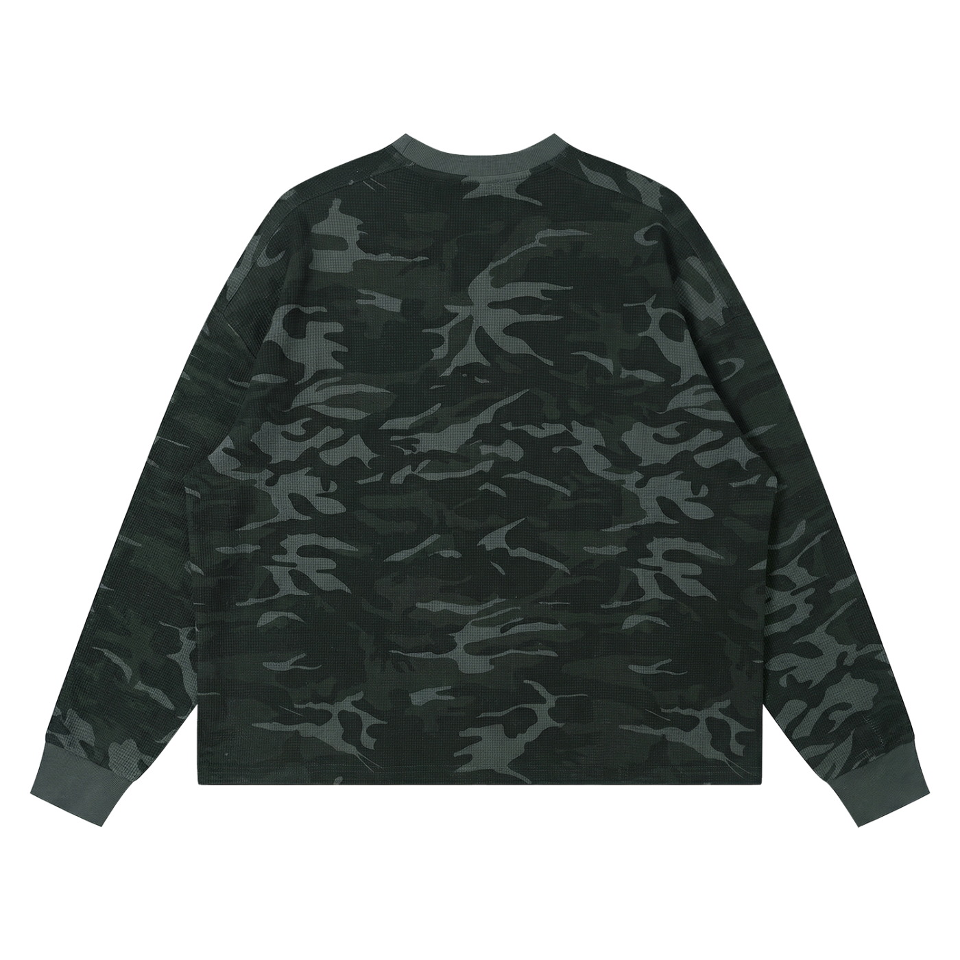RECON Long Sleeve Boxy Waffle Knit
