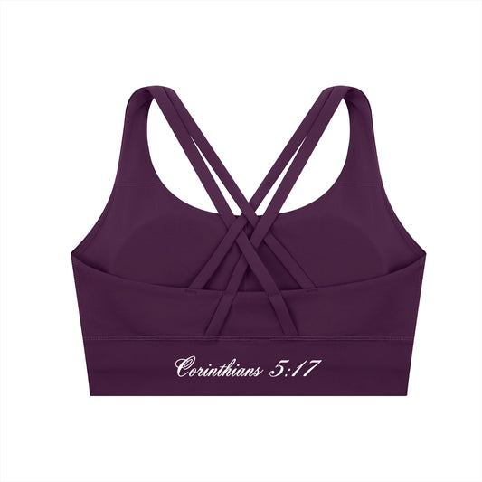 CORINTHIANS 5:17 Sports Bra