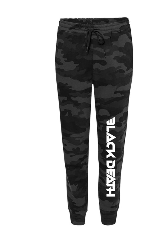 Black Death Camo Joggers