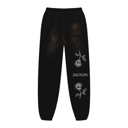 Where Venom Blooms Fleece Sweatpants