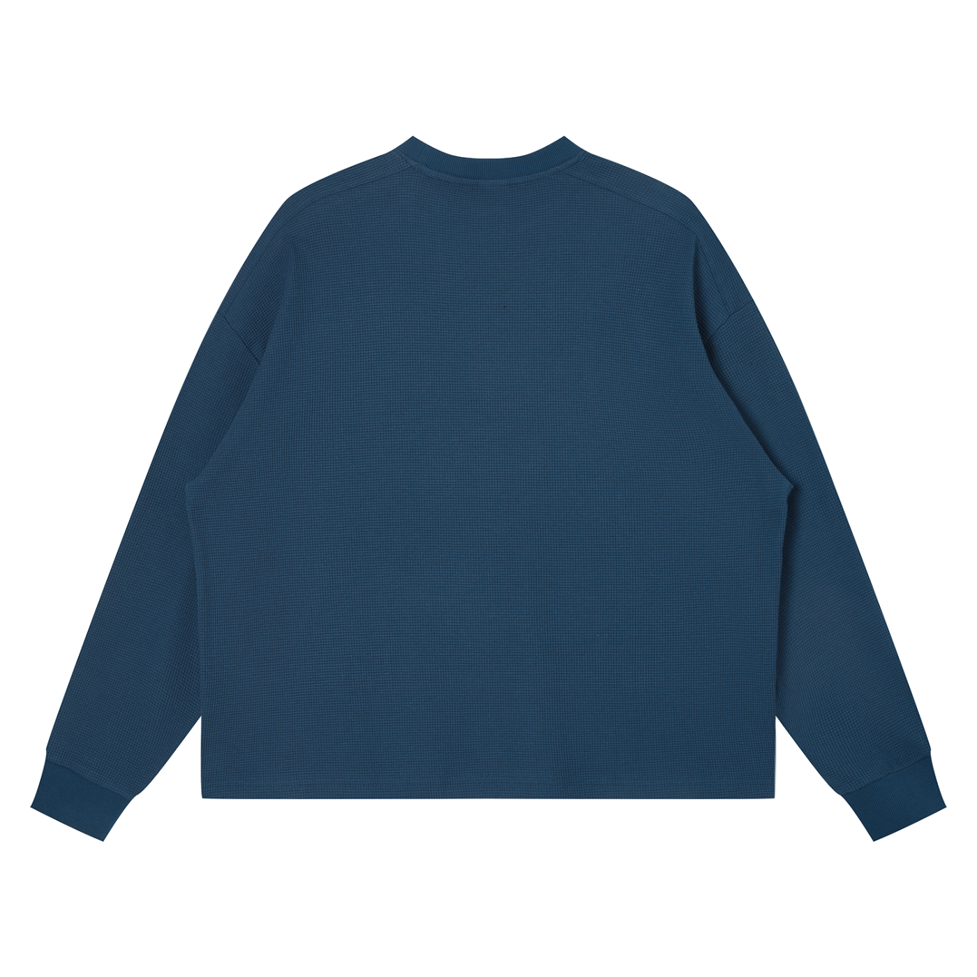 RECON Long Sleeve Boxy Waffle Knit