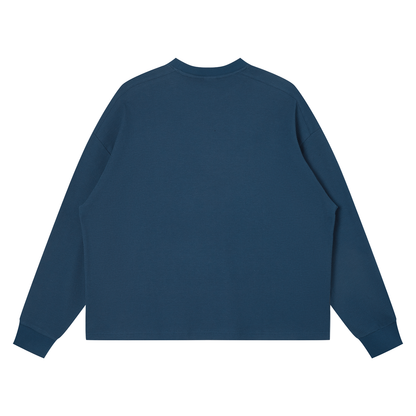 RECON Long Sleeve Boxy Waffle Knit