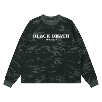 RECON Long Sleeve Boxy Waffle Knit