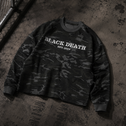 RECON Long Sleeve Boxy Waffle Knit