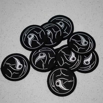 Black Death Velcro Patch