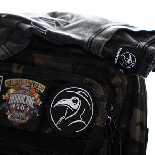 Black Death Velcro Patch