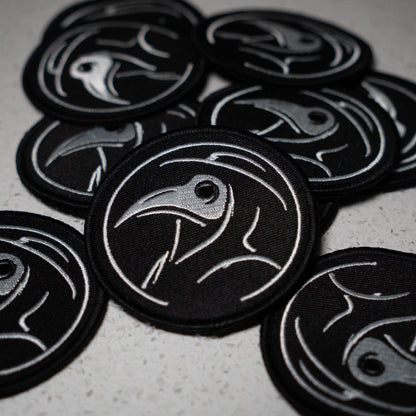 Black Death Velcro Patch
