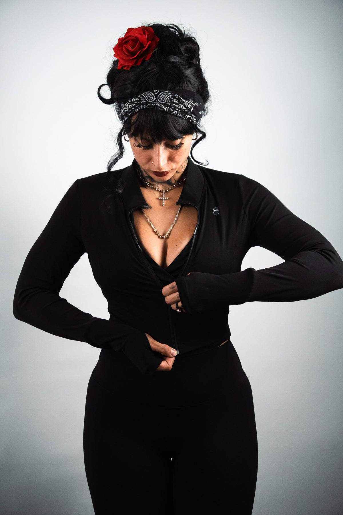 Zenith Crop Yoga Sports Jacket
