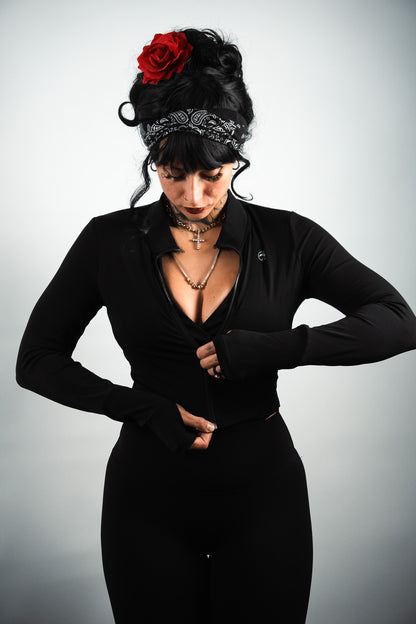 Zenith Crop Yoga Sports Jacket