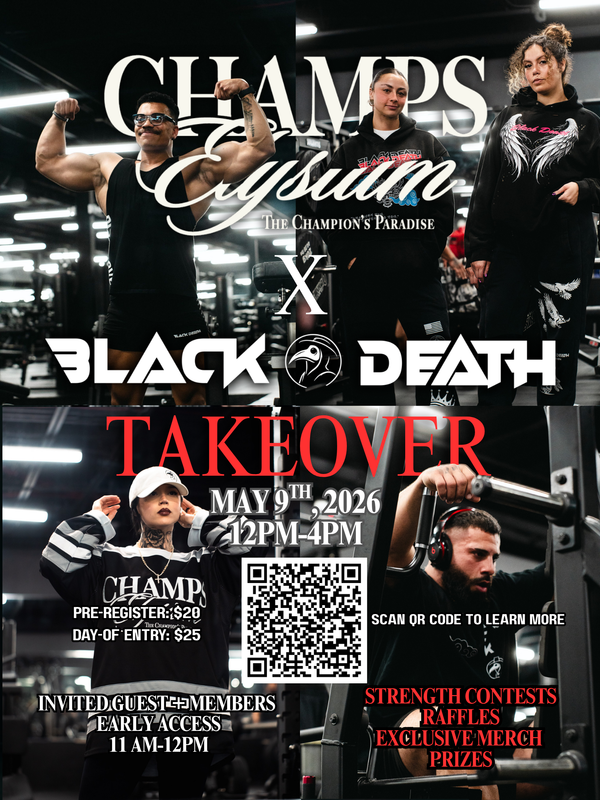 Black Death x Champs Elysium Takeover