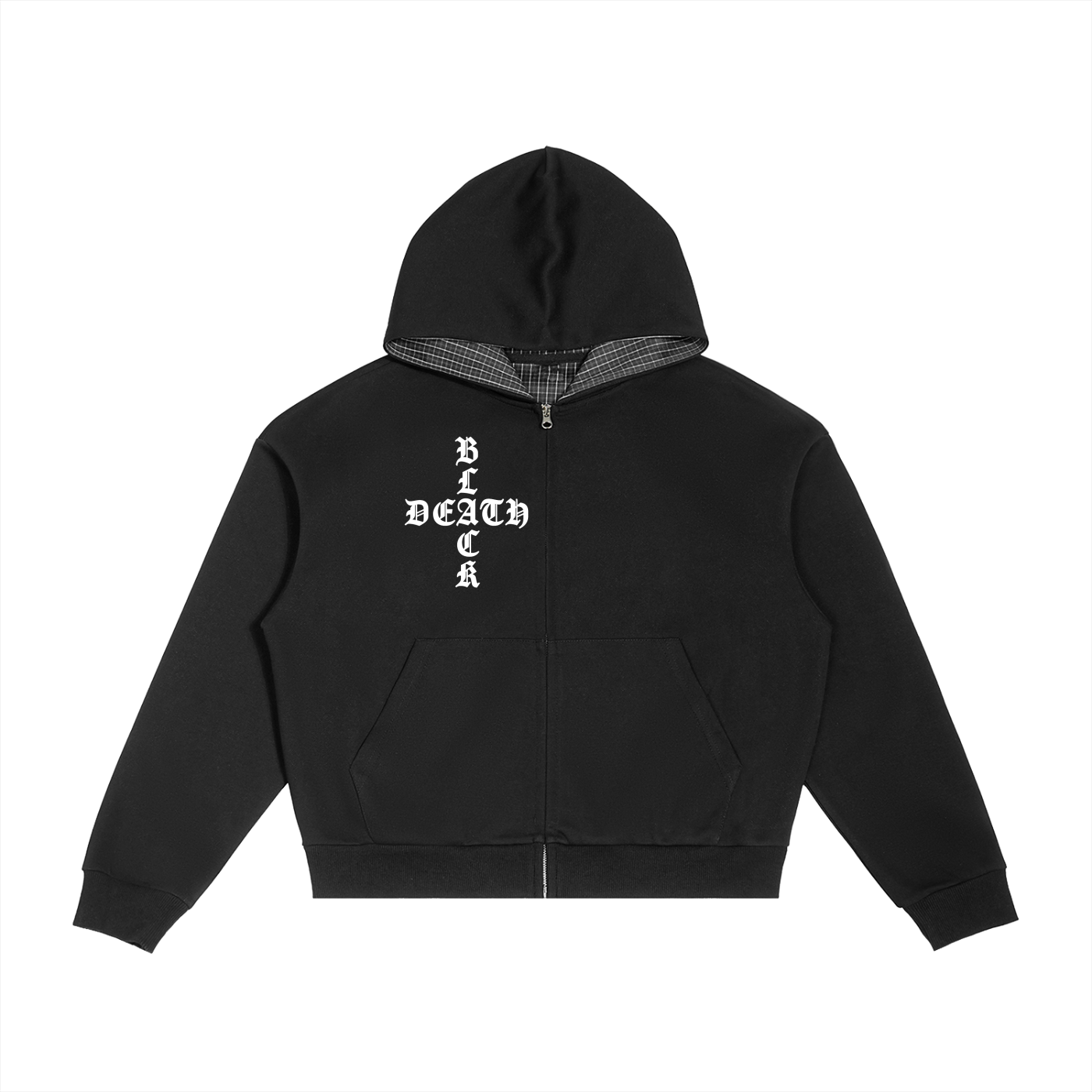 Not One of Them Zip Up BOXY Hoodie