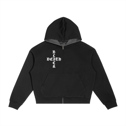 Not One of Them Zip Up BOXY Hoodie
