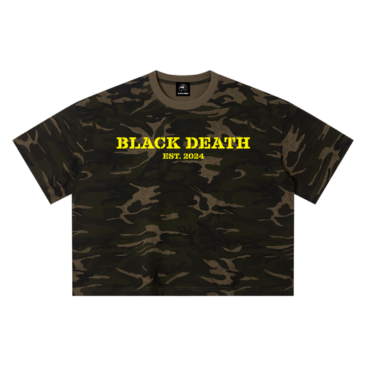 VALOR UNIT Camo Cropped T-Shirt