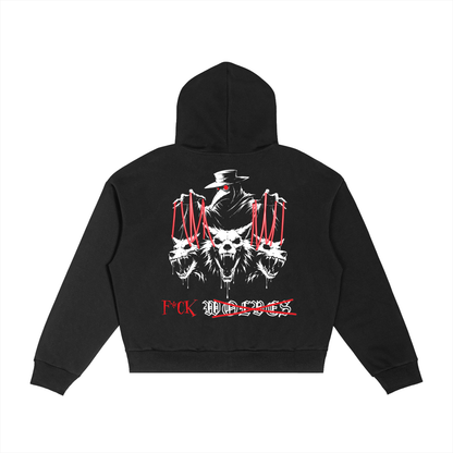 Not One of Them Zip Up BOXY Hoodie